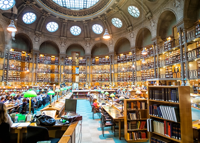 Paris National Library Photo: Giovanni Gagliardi / Mostphotos