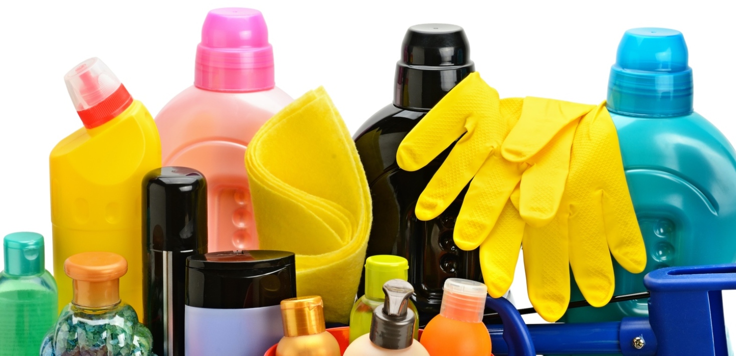 Household chemicals.