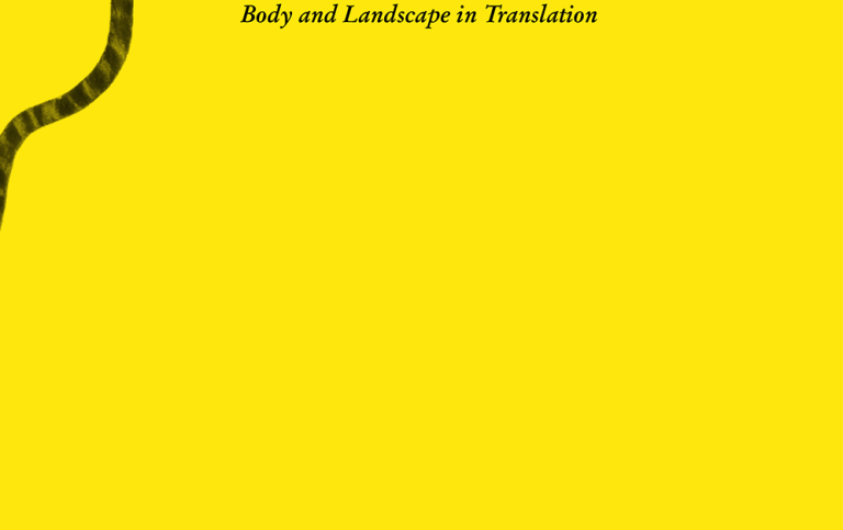 Detalj av omslaget till boken Across and Beyond: Body and Landscape in Translation