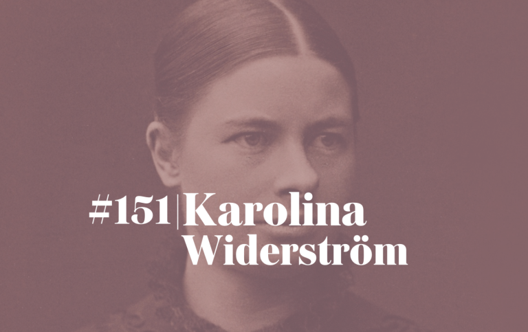 Porträtt av Karolina Widerström