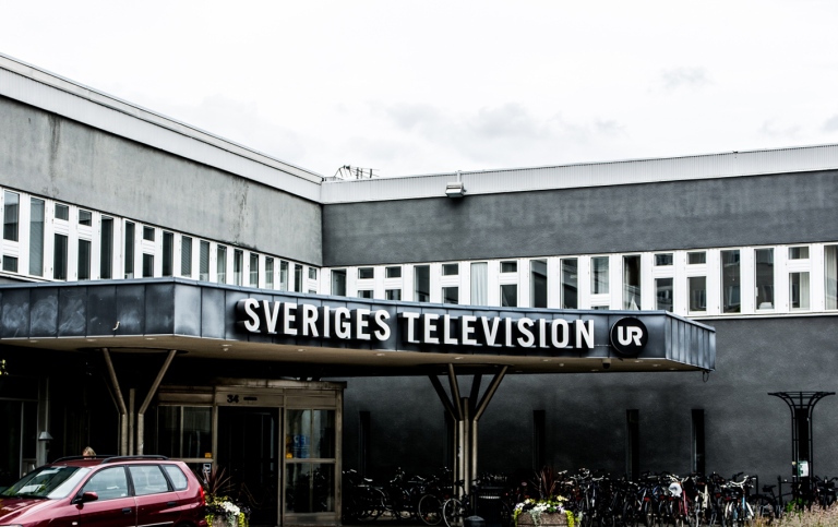 Tv-huset i Stockholm.