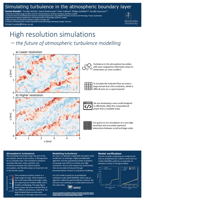 Scientif poster by Linnea Huusko