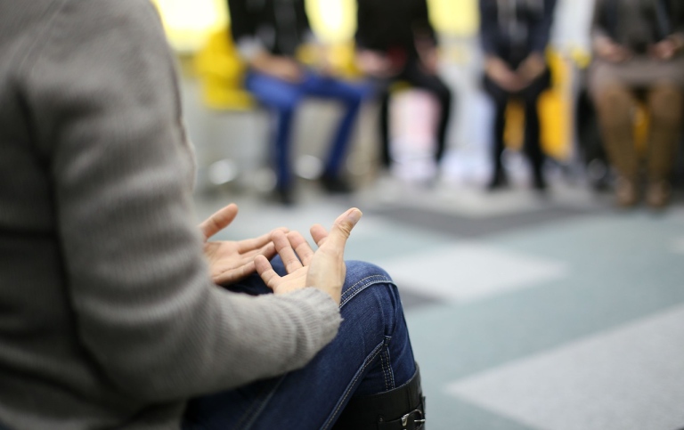 Relax, in group therapy.
