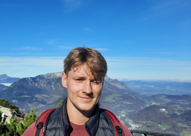Mathias Högberg i Alperna