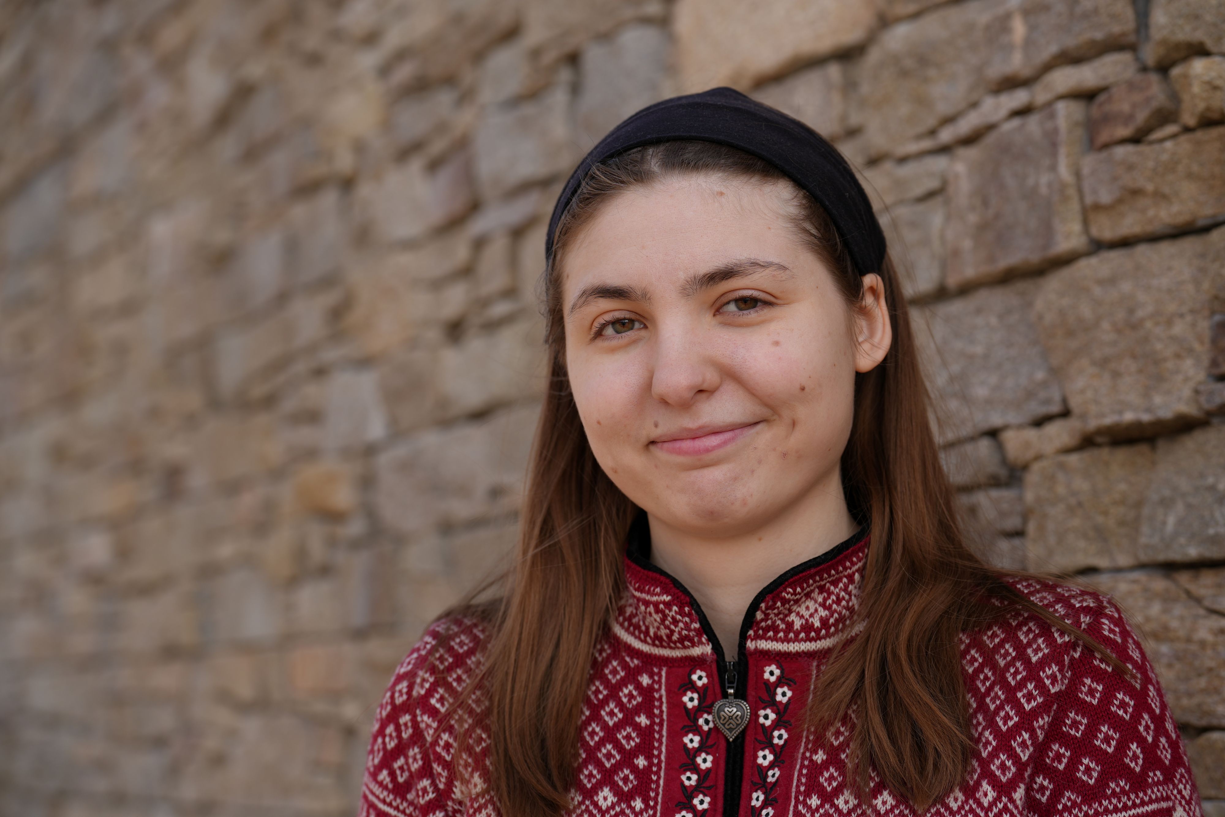 CIVIS ambassador Louise on campus.