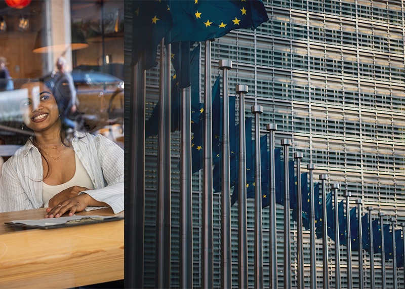 Sök vårt nya masterprogram i offentlig förvaltning och EU. Välj inriktning statsvetenskap. Foto: Kristian Pohl/Stockholms universitet & Jean Schweitzer/Mostphotos