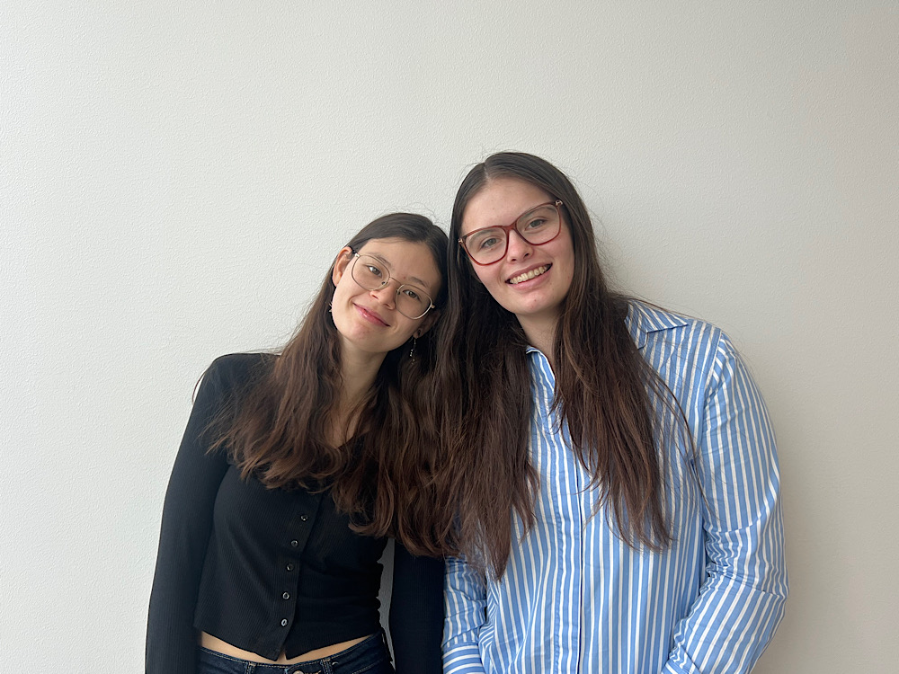 Bianca Adeby och Emma Tumová