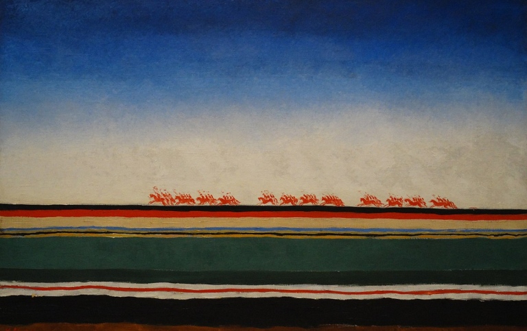 Kazimir Malevich, "Red Cavalry" (1928–1932).