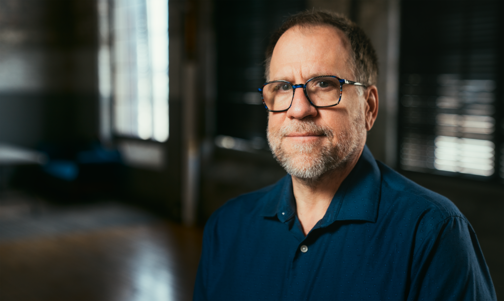 John Vervaeke, porträtt.