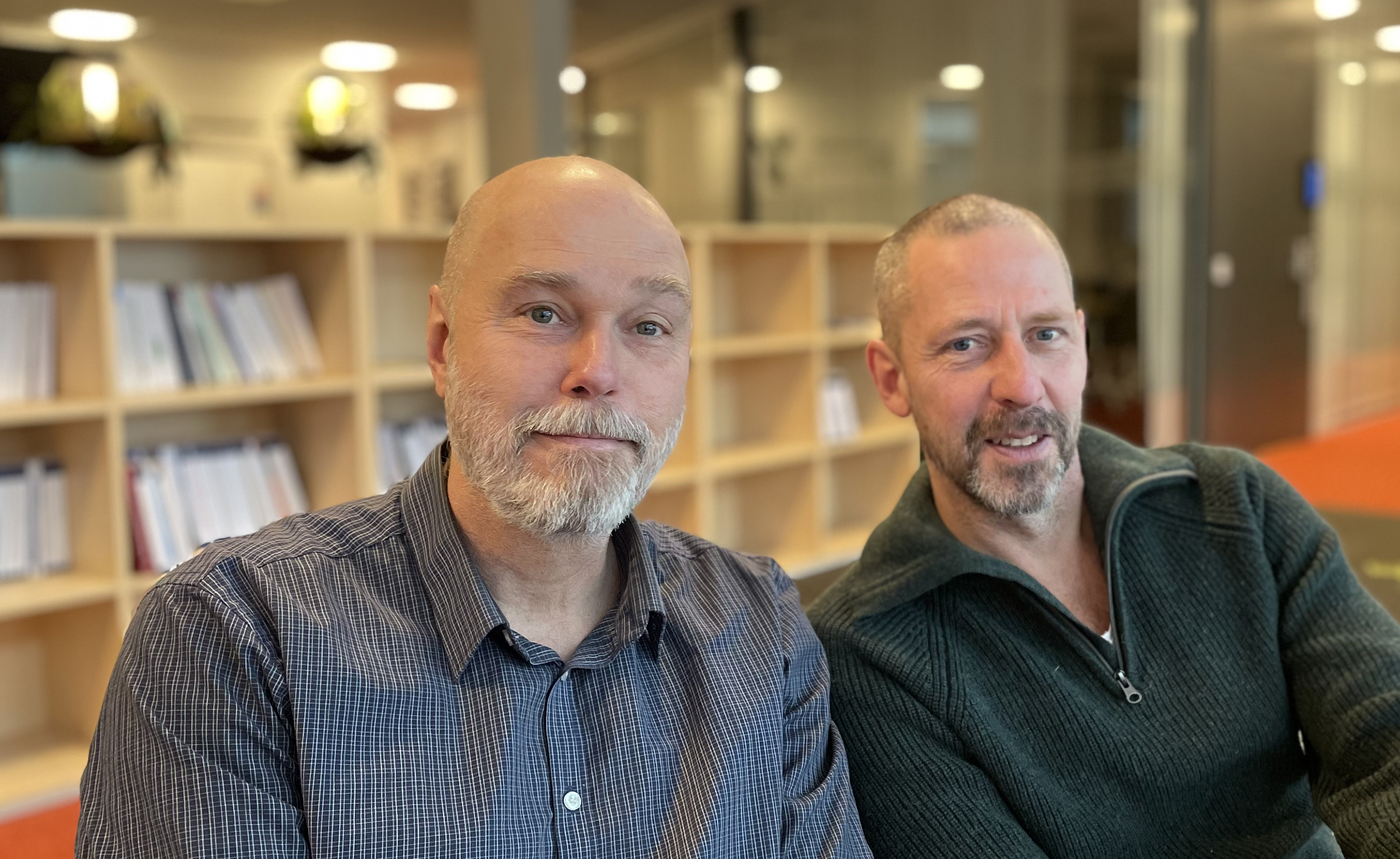 Robert Ramberg och Patrik Hernwall, forskare och lärare på DSV/SU.