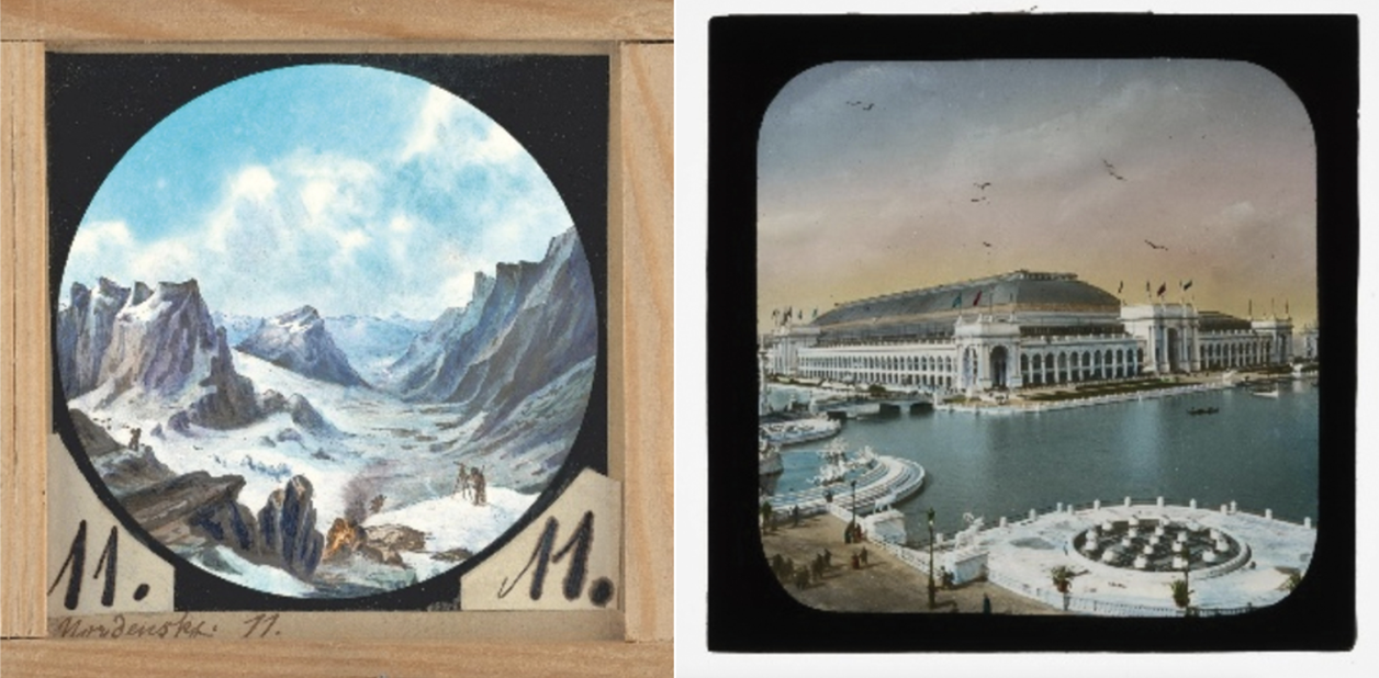 Two lantern show slides.