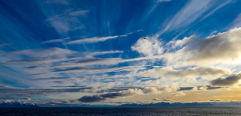Himmel och moln.