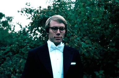 Kåre Bremer inför promotionen 1976