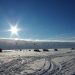 NEEM ice core drilling project på nordvästra Grönland. Foto: Sune Olander Rasmussen, NEEM ice core drilling project.