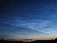 Image of an extensive NLC-display taken on July 16, 2005 at 23:40