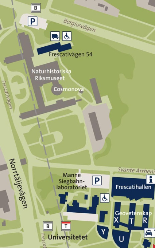 Karta med vägbeskrivning finns som länk längst ned på sidan