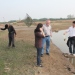 Åke Bergman takes samples with Chinese researchers. Photo: Birgitta Bergman