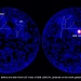 Image: These maps show how the sky looks at gamma-ray energies above 100 million electron volts (MeV). Left: The sky during a three-hour interval prior to the detection, showing the normal appearance of the sky. Right: A three-hour interval starting 2.5 hours before the burst and ending 30 minutes into the event, illustrating its brightness relative to the rest of the gamma-ray sky. The gamma-ray burst GRB 130427A was located in the constellation Leo near its border with Ursa Major, whose brightest stars form the familiar Big Dipper. 
Credit: NASA/DOE/Fermi LAT Collaboration