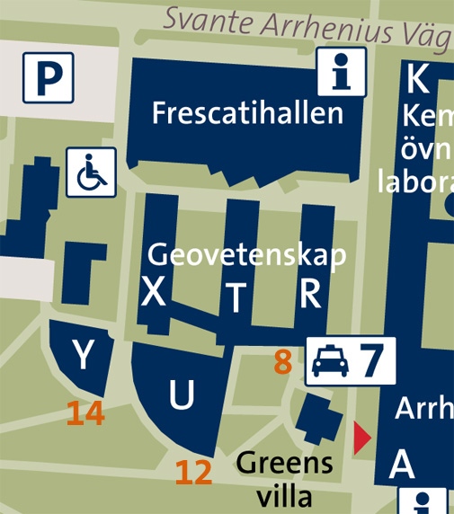 Geovetenskapens hus, struktur