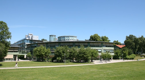 The Geo-Science Building from the south side.