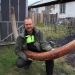 Love Dalen with tusk in Siberia