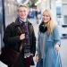 Två studenter på tågperrong Foto: Eva Dalin