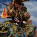 Diablo taking part in the religious dance procession for the Virgin of Urkupiña, Quilloacollo (Cocha
