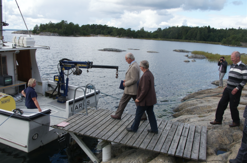 Kungen på Askölaboratoriets 50-årsjubileum 2011. Foto: Hans Kautsky