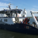 R/V Electra med akter och A-ram synlig. Foto: Askölaboratoriet. 
