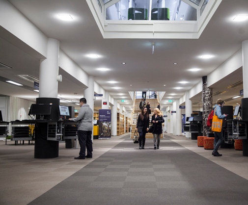 Stockholm University Library. Photo: Niklas Björing.