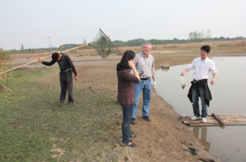 Forskningssamarbetet i Yangtzeflodens deltaområde i Kina har pågått sedan 2011.