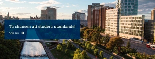 Ta chansen - studera utomlands. Ottawa, Canada.