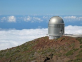 The Nordic Optical Telescope. Photo: NOT/Magnus Gålfalk