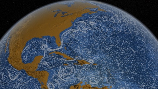 Ocean currents. Illustration: NASA