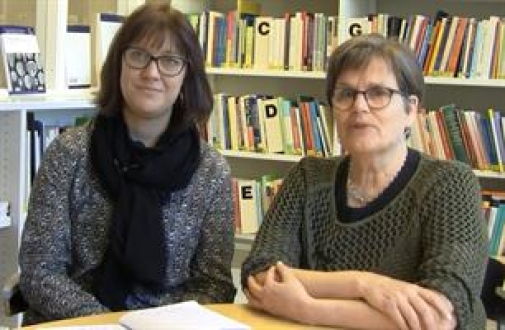 Maria Andrée och Inger Eriksson är vetenskapliga ledare för STLS. Foto: Pedagog Stockholm.