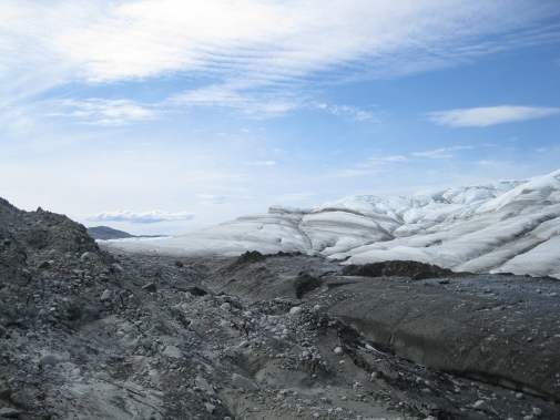 view of Edge of the ice sheet in Greenland