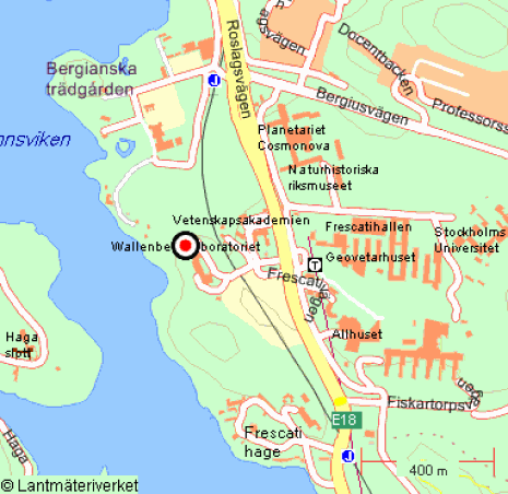 Karta hitta till Wallenberglaboratoriet