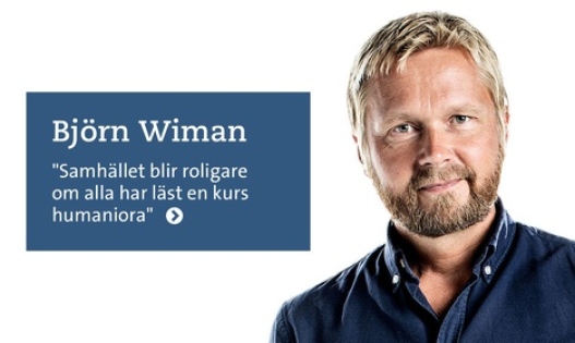 Björn Wiman månadens alumnporträtt