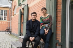Victor Galaz and Beatrice Crona at Stockholm Resilience Centre. Photo: Niklas Björling