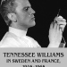 The cover of the book Tennessee Williams in Sweden and France, 1945–1965.