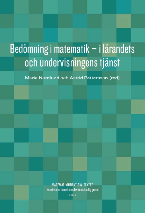 Bedömning i matematik – i lärandets och undervisningens tjänst