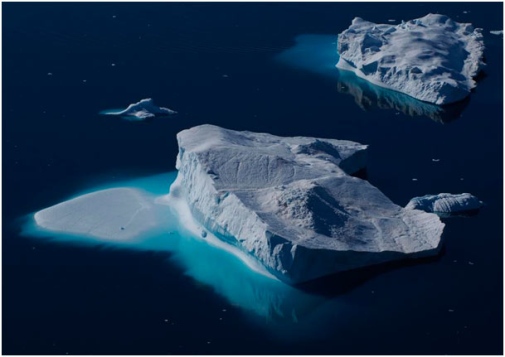 Icebergs outside of Kuvdlorssuaq.
