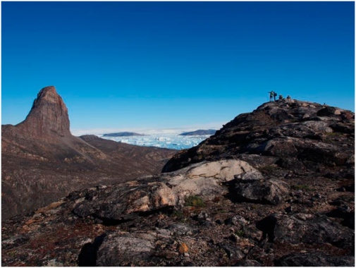 Devils Thumb, 540 meters high rock in Greenland.