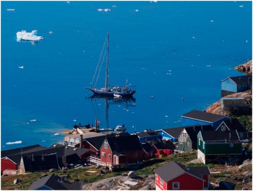 Explorer of Sweden in Kuvdlorssuaq.