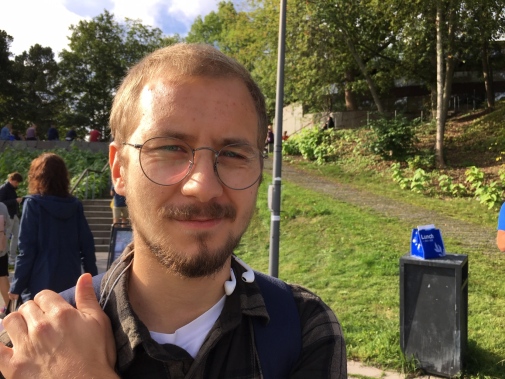Svante, lärarstudent Svante, lärarstudent