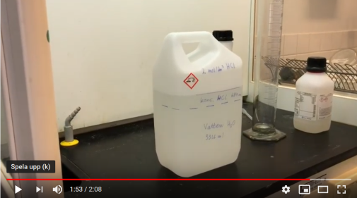 Späda saltsyra - youtube