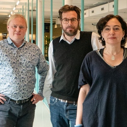 Researchers Rense Nieuwenhuis, Kenneth Nelson, Susanne Alm at Stockholm University