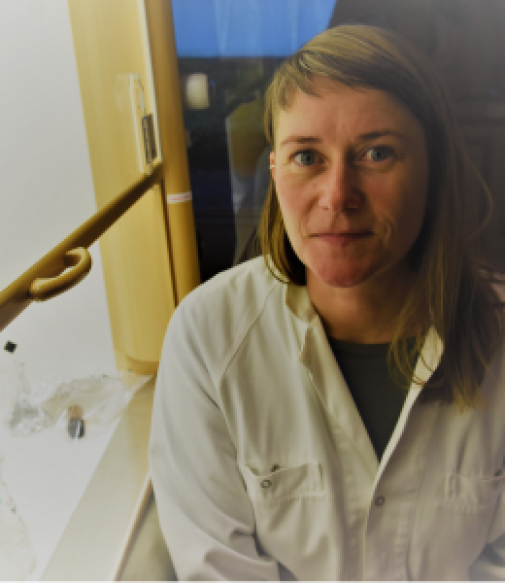 Jana Weiss, forskare vid Institutionen för miljövetenskap. Foto: Stockholms universitet