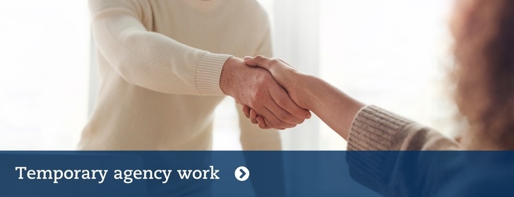 Temporary agency work