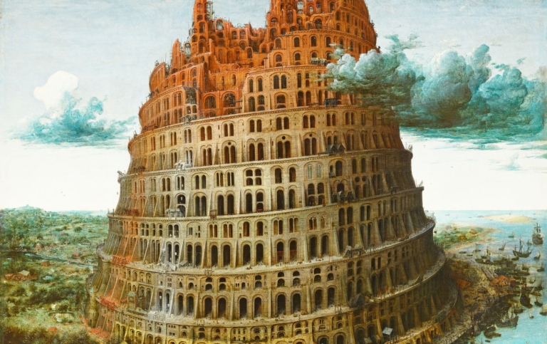 The Tower of Babel by Peter Bruegel the Elder, 1563.